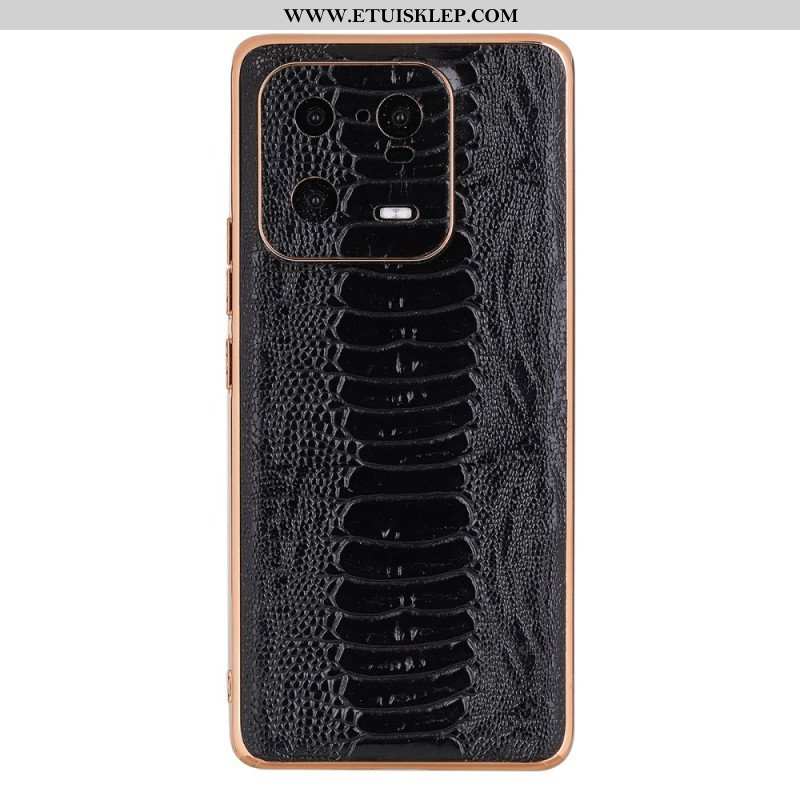 Etui do Xiaomi 13 Pro Skóra Naturalna W Stylu Krokodyla